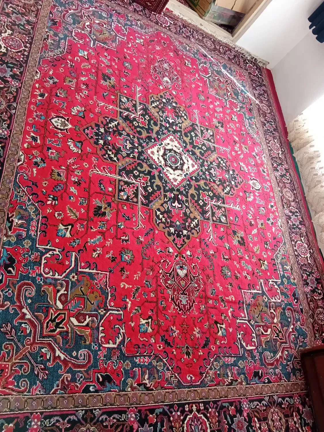 فرش|فرش|سراب, |دیوار