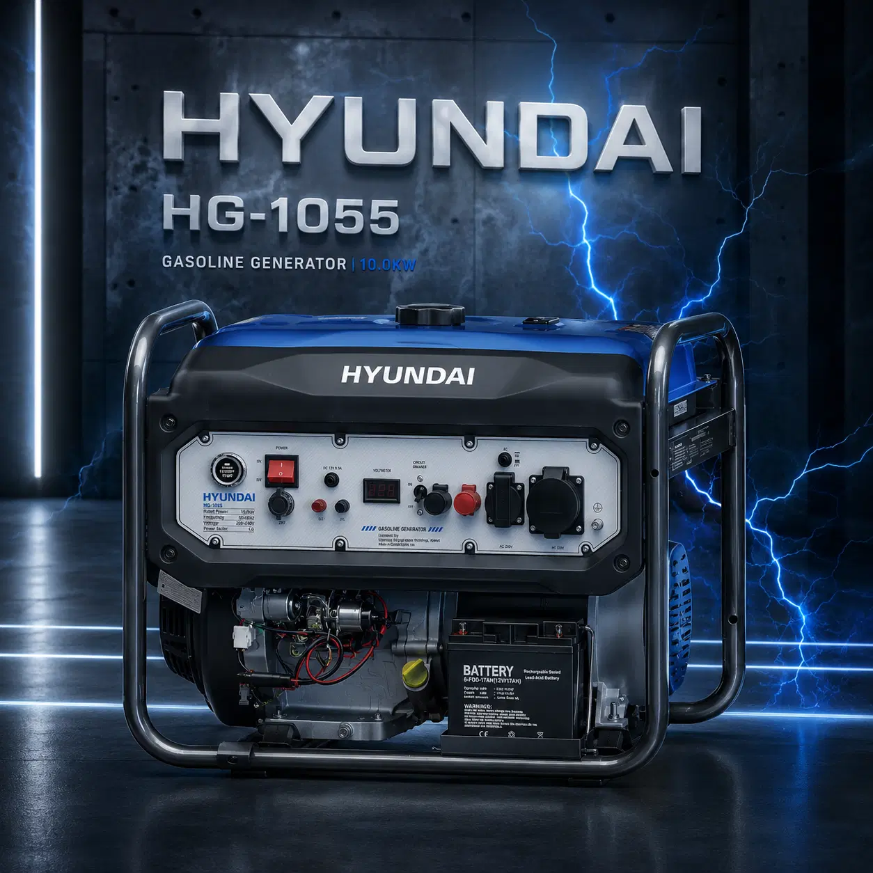 موتوربرق ۱۰کیلووات هیوندا/HYUNDAI 10 kw|ماشینآلات صنعتی|تهران, بهارستان|دیوار