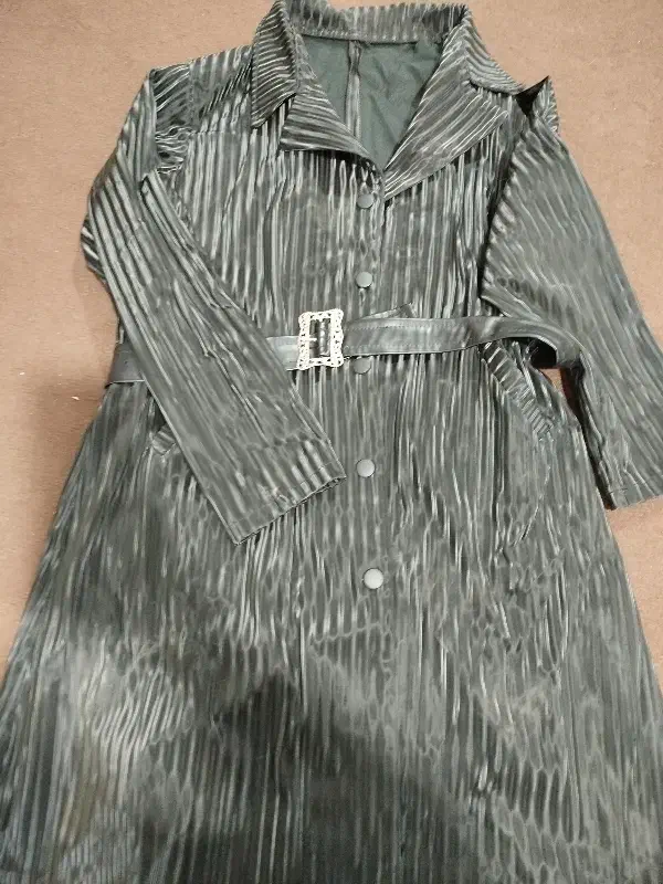 پالتو طرح چرم خط دار|لباس|طارم (زنجان), |دیوار