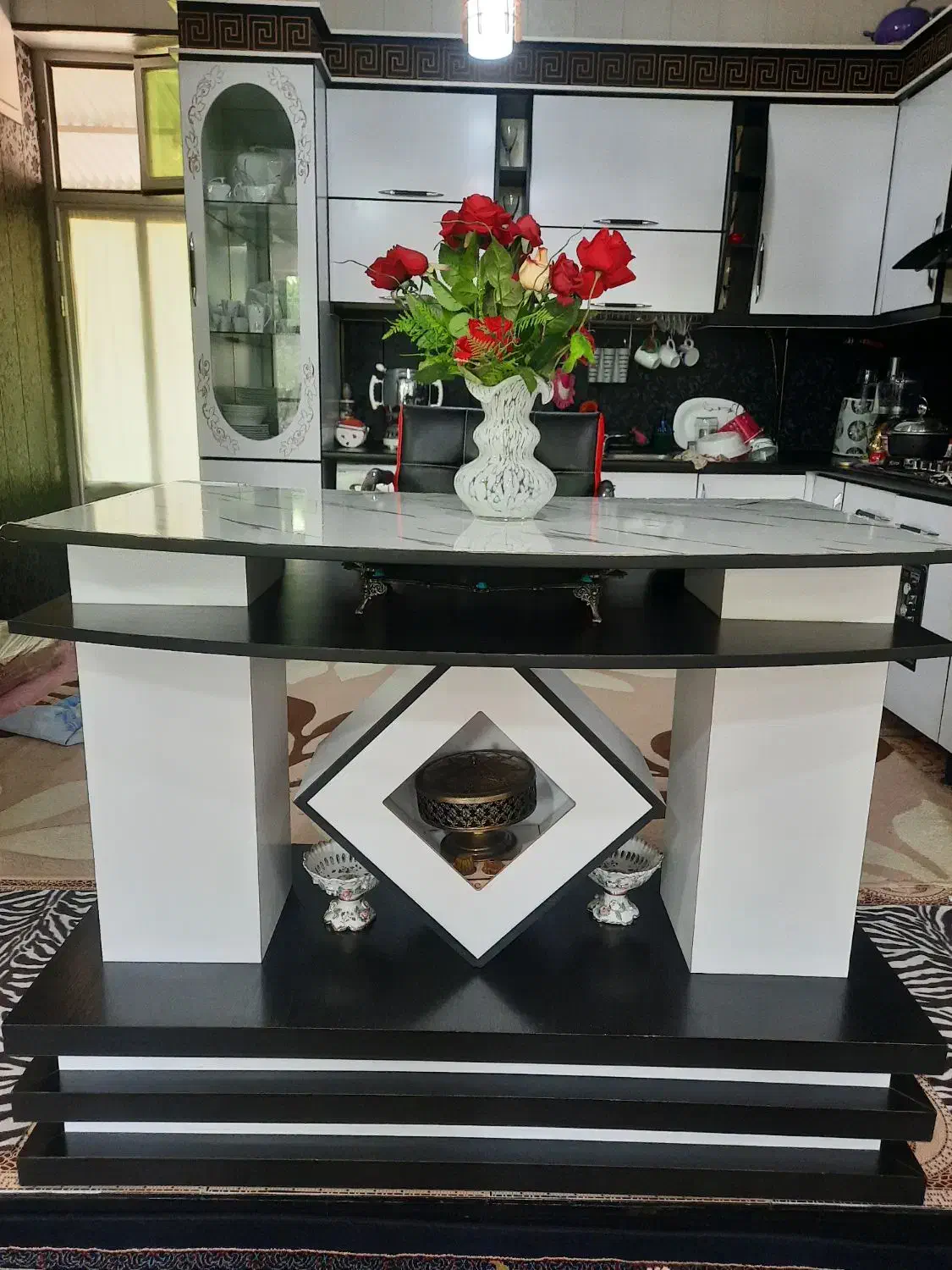 جزیره آشپزخانه جنس ام دی اف طول ۱۲۰|مبلمان خانگی و میز عسلی|اردبیل, |دیوار