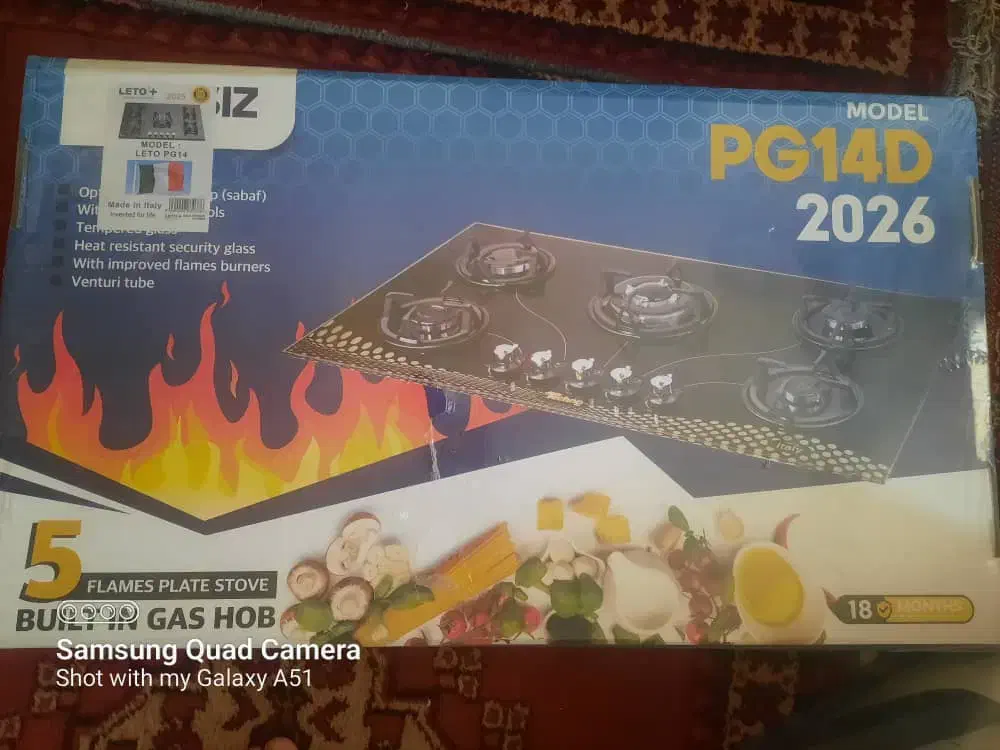 اجاق گاز شیشه ای اصلی|اجاق گاز و لوازم برقی پختوپز|کرمان, |دیوار