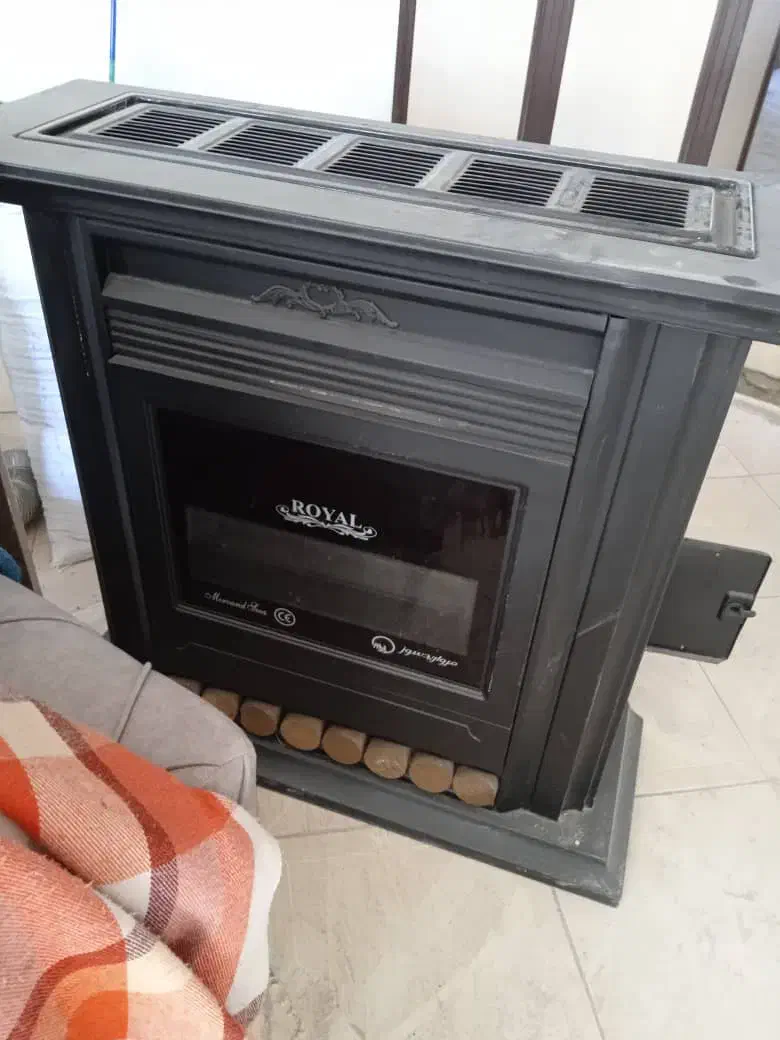 بخاری طرح شومینه|بخاری، هیتر، شومینه|کرج, شهرک بنفشه|دیوار