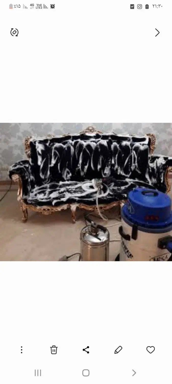 خوشکشویی مبلمان و صندلی ماشین و..|خدمات نظافت|کاشمر, |دیوار