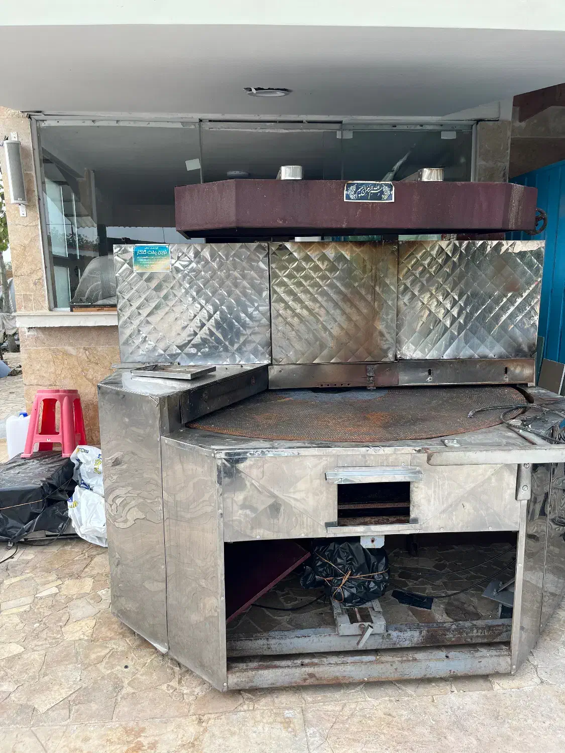 تنور گردان لواش|ماشینآلات صنعتی|رشت, حافظ آباد|دیوار