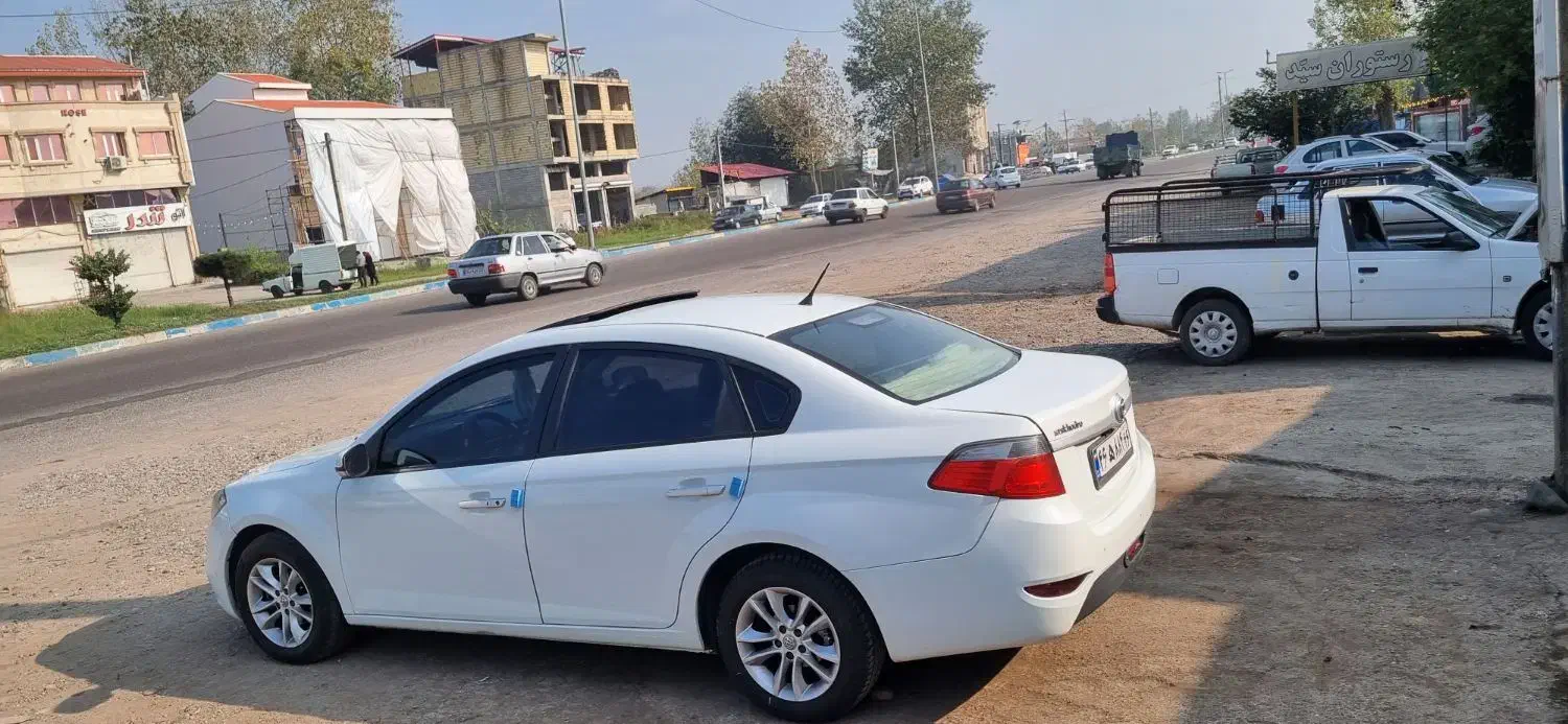 برلیانس h330 مدل 1396 تو مشکی|خودرو سواری و وانت|کوچصفهان, |دیوار