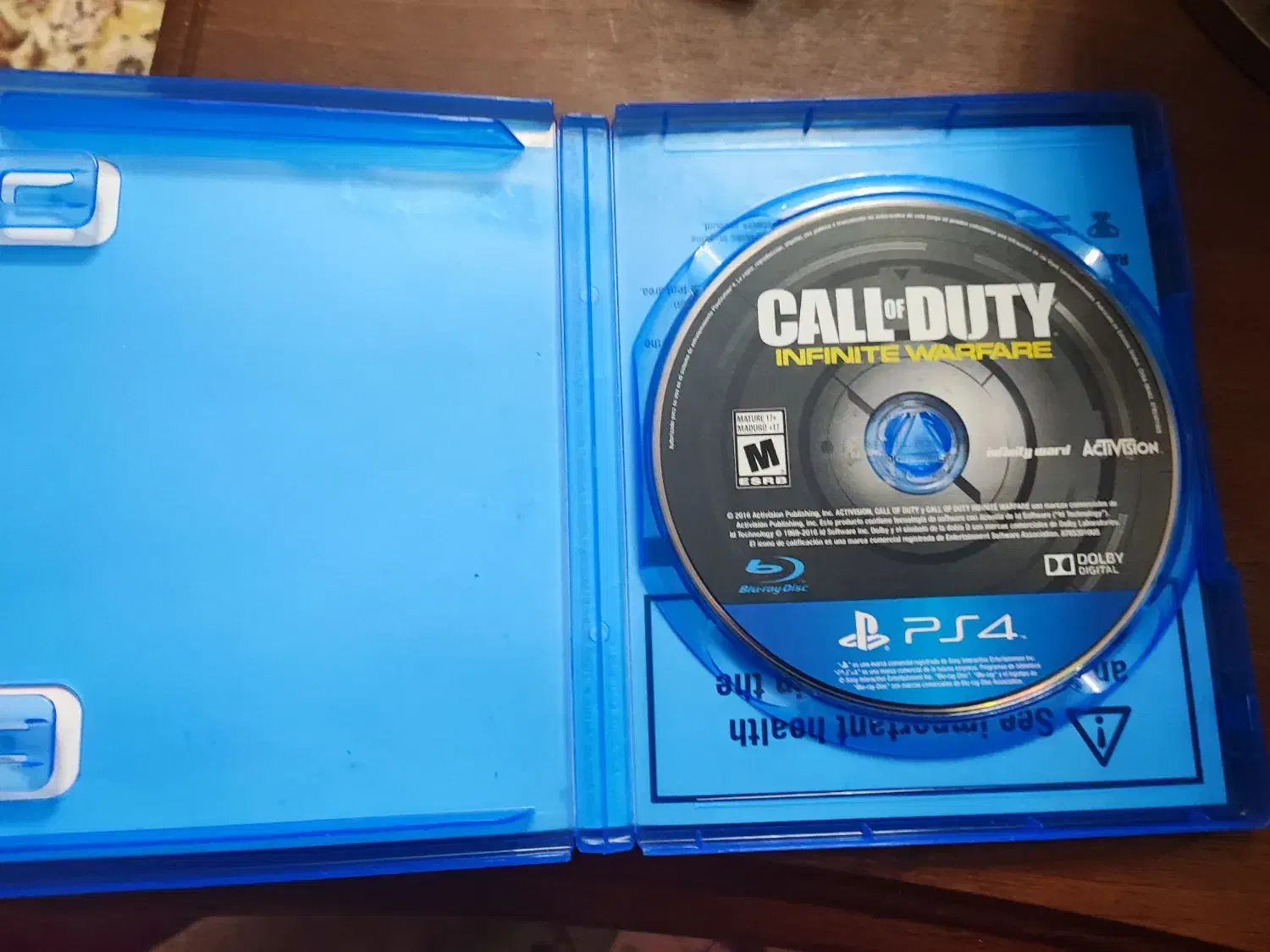 دیسک call of duty infinity warfare|کنسول، بازی ویدئویی و آنلاین|بندر انزلی, خوش پیک|دیوار
