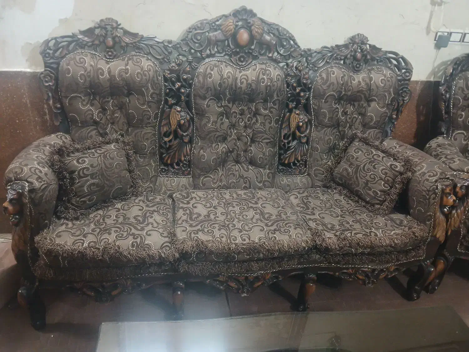 مبل ۹ نفره|مبلمان خانگی و میز عسلی|قم, حنیف نژاد|دیوار