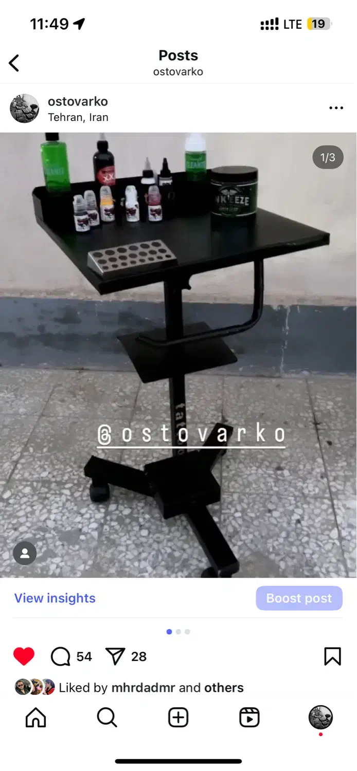 صندلی تاتو تخت تتو میز تاتو ارم رست|آرایشگاه و سالنهای زیبایی|چهاردانگه (تهران), |دیوار