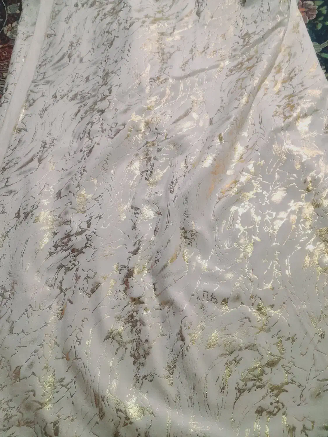 پارچه طلاکوب|پرده، رانر، رومیزی|خاش, |دیوار