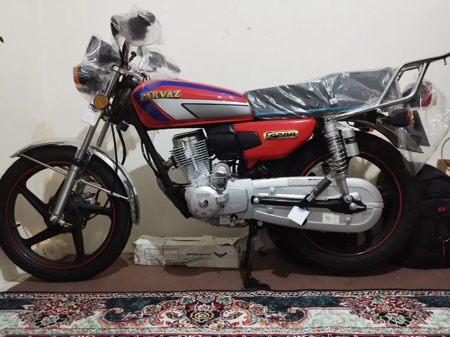 هندا 200 صفرکیلومتر بدون کارکرد|موتورسیکلت|مشهد, شهرک مهرگان|دیوار