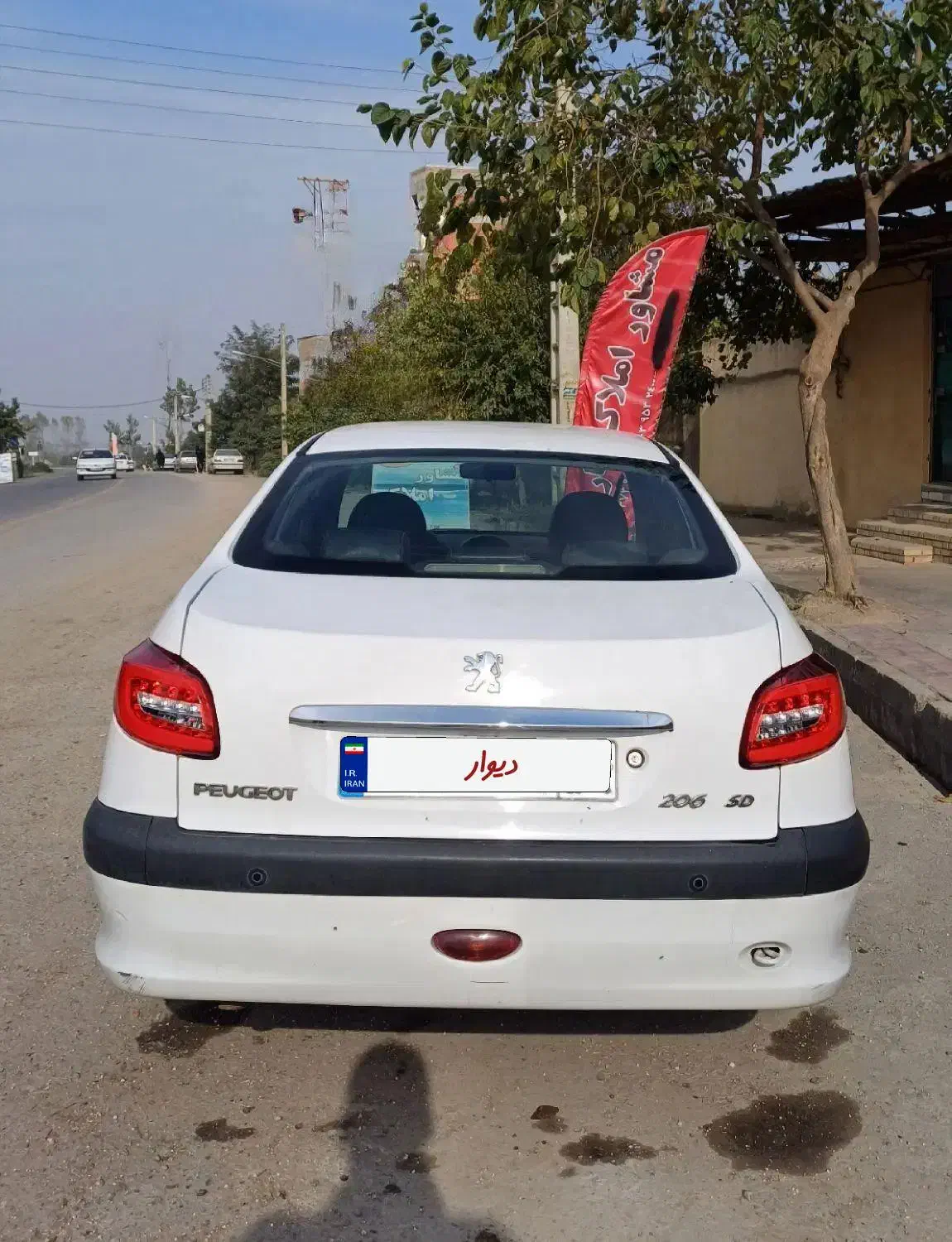 پژو ۲۰۶ sdمدل ۹۳ سالم و بی عیب|خودرو سواری و وانت|گرگان, |دیوار