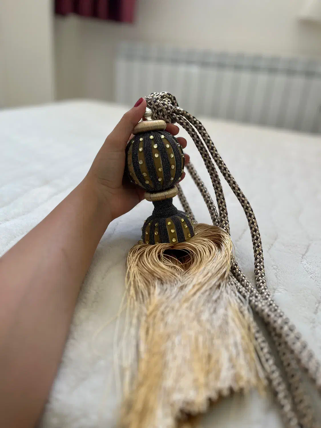 سر میله پرده و سر دسته پرده|پرده، رانر، رومیزی|جلفا, |دیوار