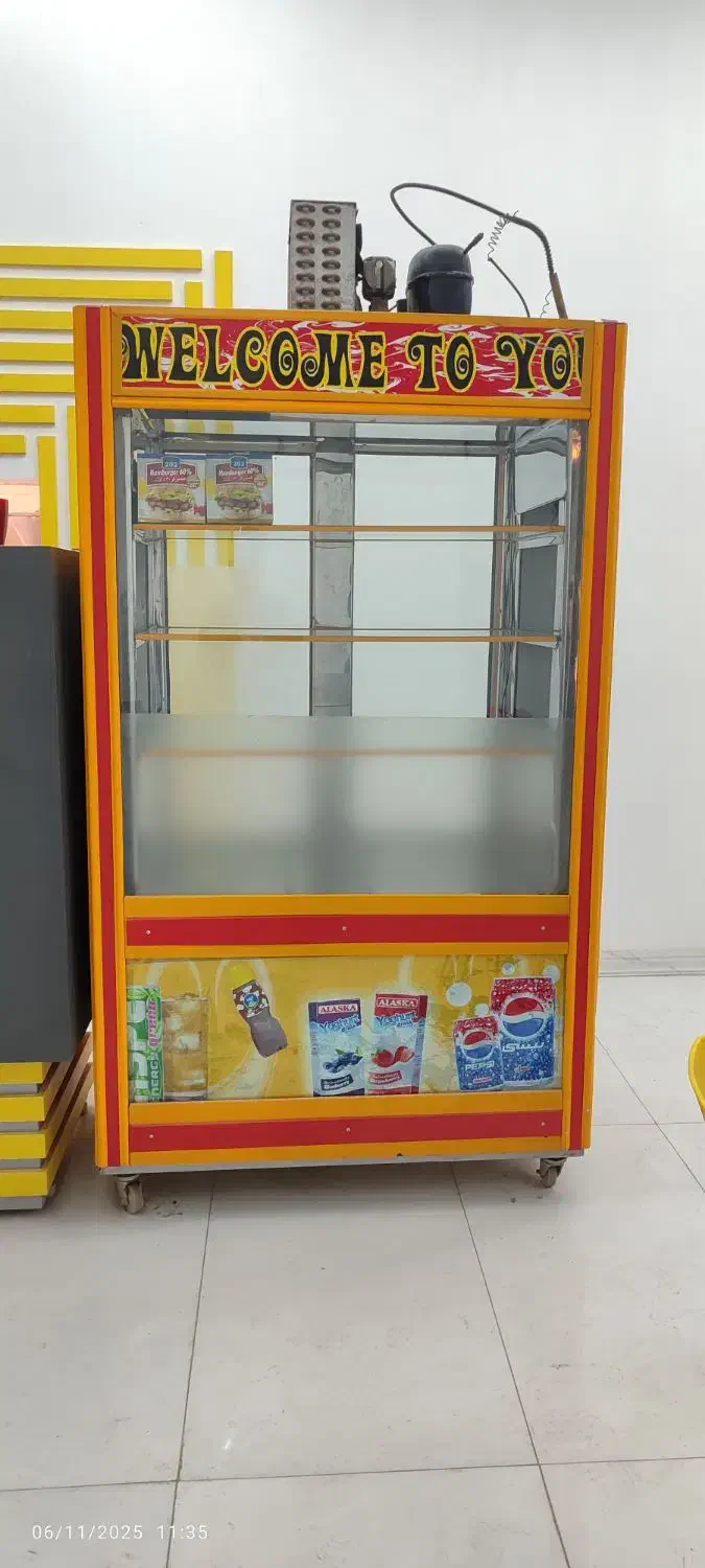 یخچال ویترینی کبابی، چرخ گوشت، کباب پز،سماور|کافی‌شاپ و رستوران|آبگرم, |دیوار