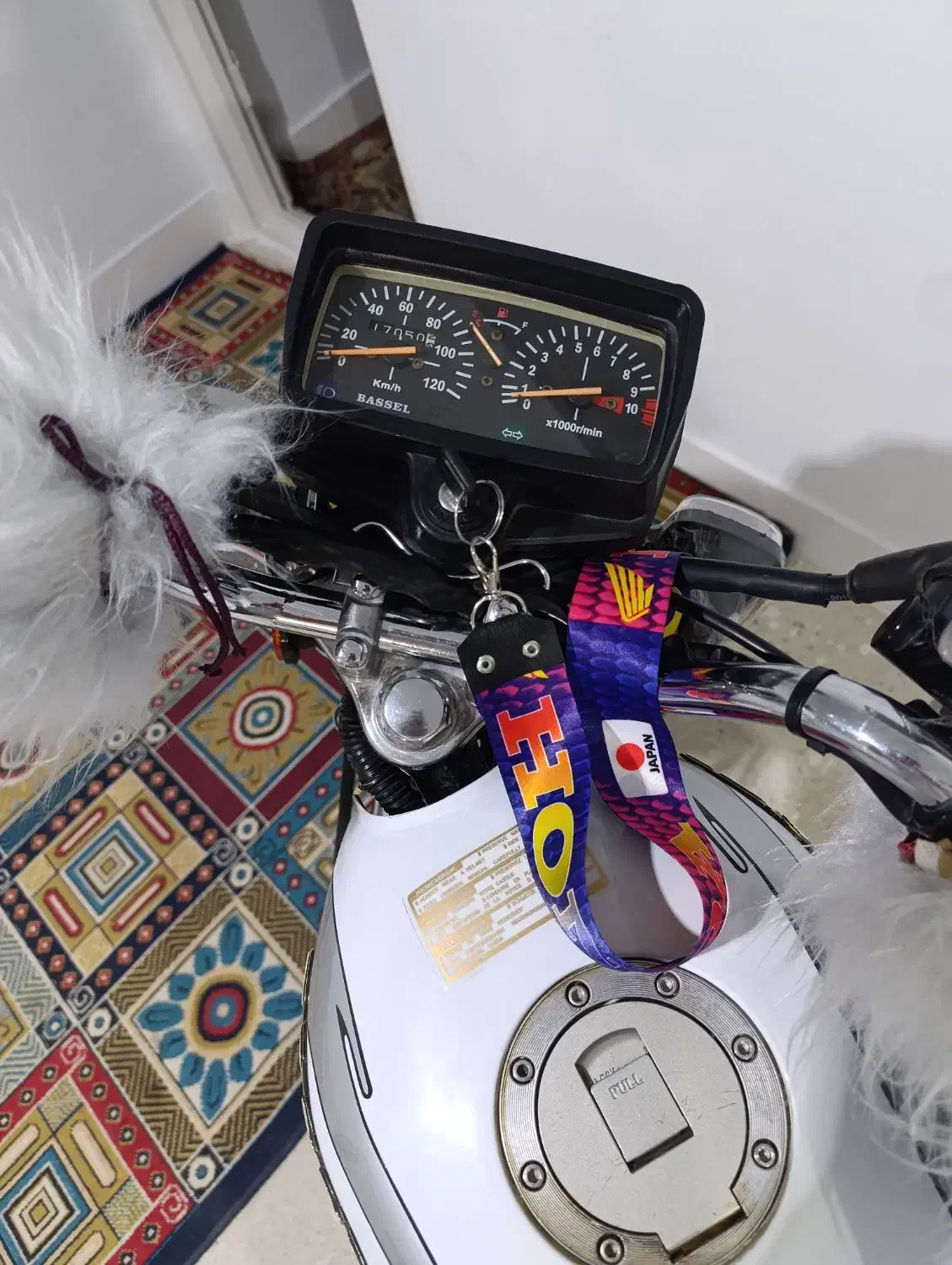 هندا|موتورسیکلت|باغستان, |دیوار