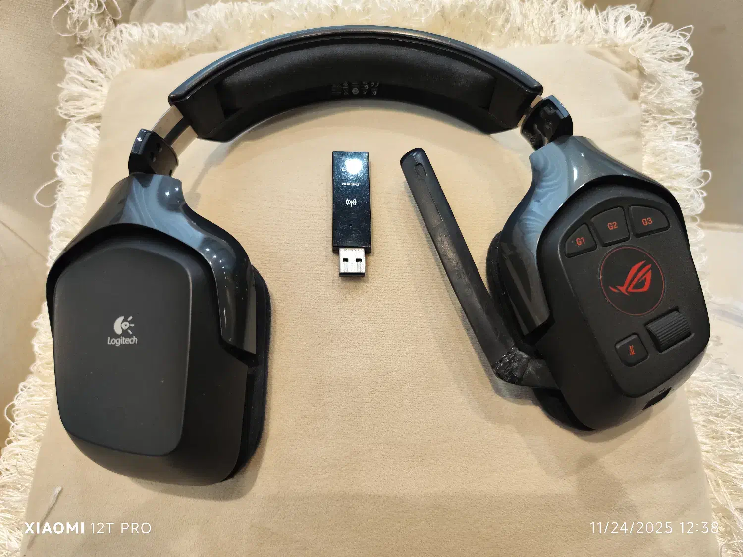 هدست وایرلس لاجیتک G930 7.1 کانال|قطعات و لوازم جانبی رایانه|قائمشهر, |دیوار