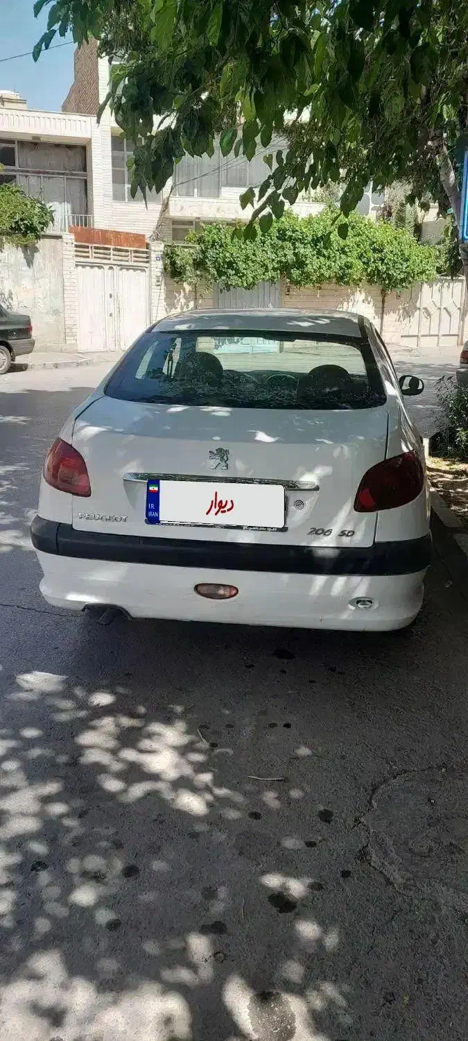 ۲۰6 SD v8|خودرو سواری و وانت|اصفهان, خانه اصفهان|دیوار