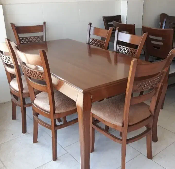 ترند میزناهارخوری سه تیرک منبتی|میز و صندلی غذاخوری|تهران, شهرک شریعتی|دیوار