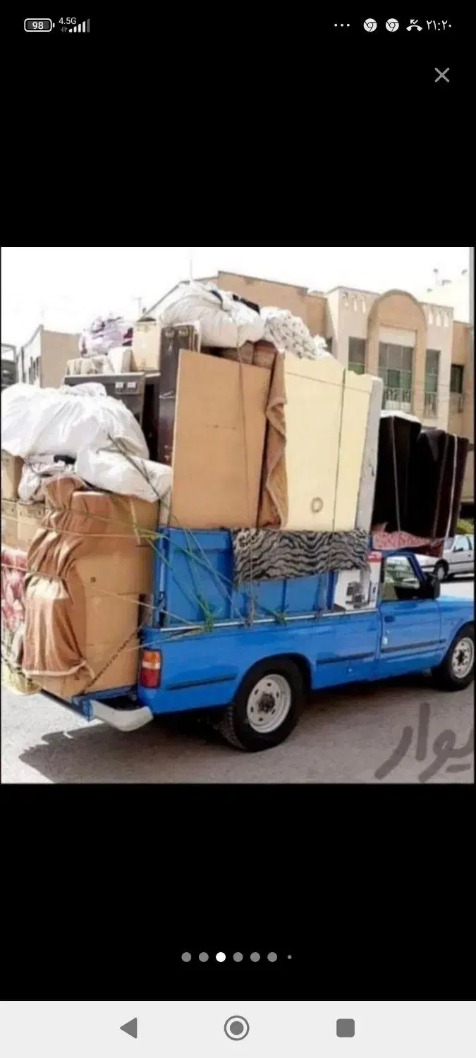 حمل اثاس منزل وادارجات حمل گاوصندق یخچال سایدوغیره|خدمات حمل و نقل|کاشان, ۲۲ بهمن|دیوار