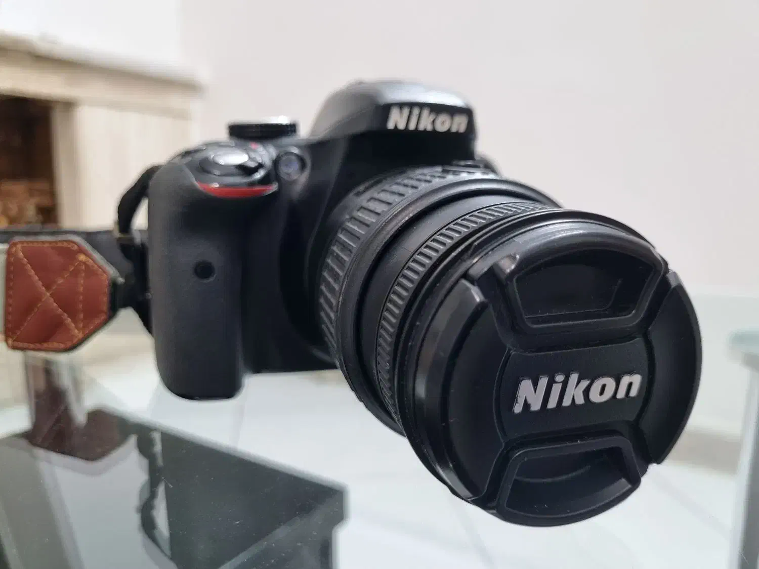 نیکون D3300 کمشات + لنز 18-55 تمیز + کیف ضدآب|دوربین عکاسی و فیلمبرداری|خرمآباد, |دیوار