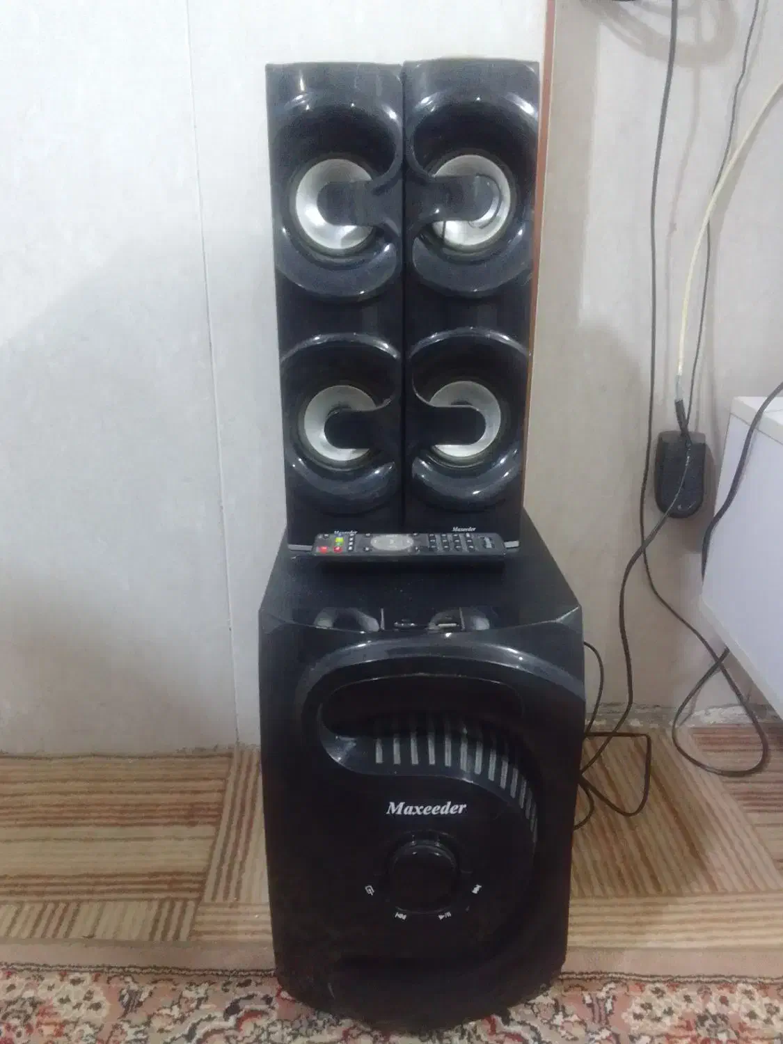 باند سه تیکه maxeeder|سیستم صوتی خانگی|نیشابور, کوی حسینی|دیوار