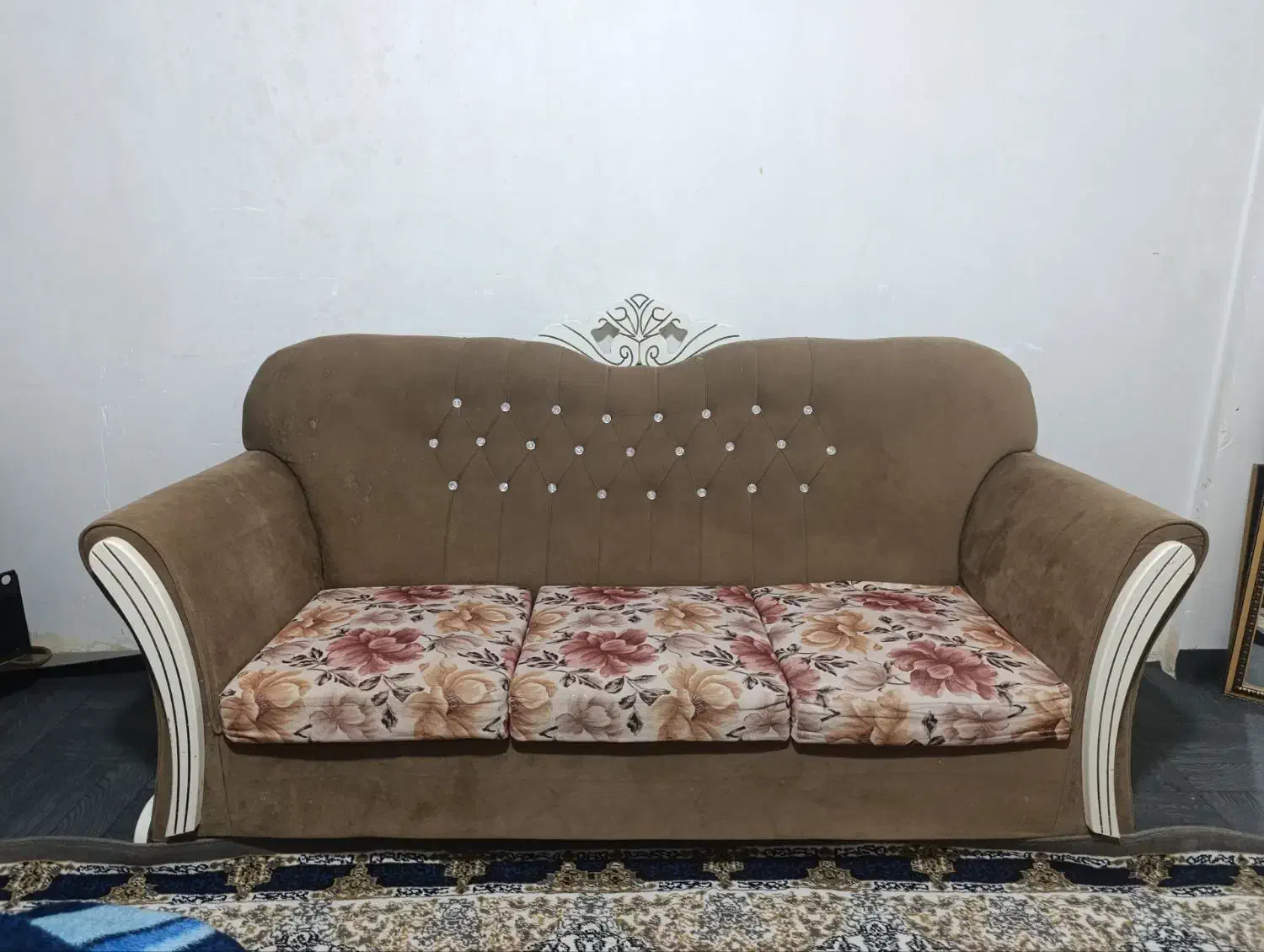 مبل ۷نفره سالم بشرط|مبلمان خانگی و میز عسلی|نظرآباد, مسکن مهر نظرآباد|دیوار