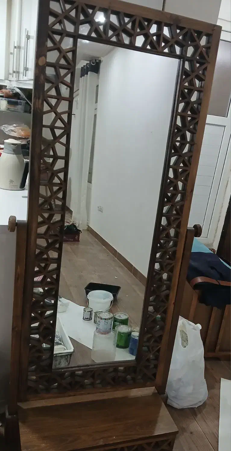 فروش آینه قدی تمام چوب|آینه|جم, |دیوار