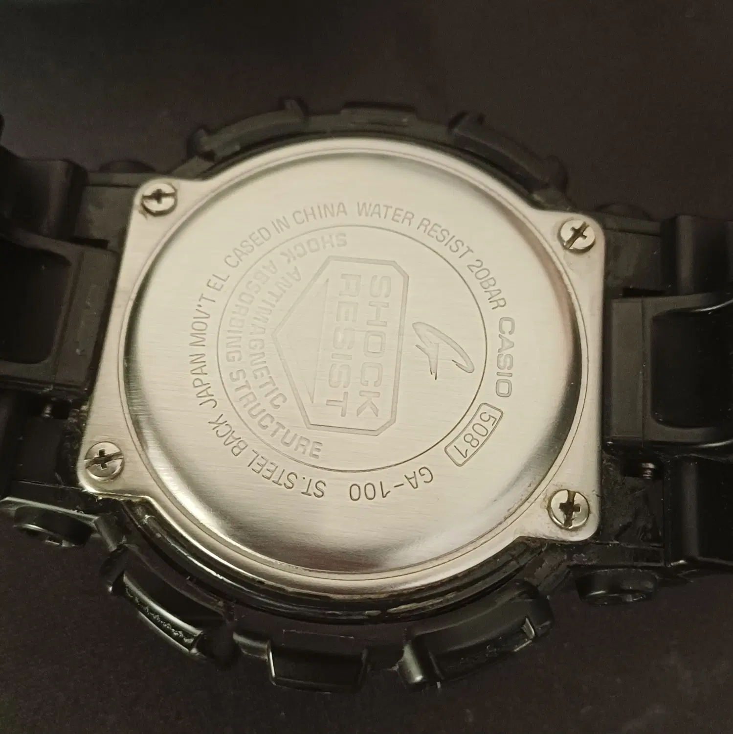 ساعت کاسیو G-SHOCK GA-100 اصل در حد نو|ساعت|تهران, باغ خزانه|دیوار