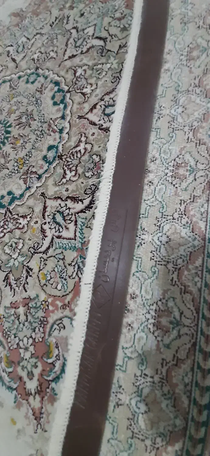 دوتخته فرش۹متری۶متری تمام نخ اصل۷۰۰شانه سالم سالم|فرش|ماهدشت, |دیوار