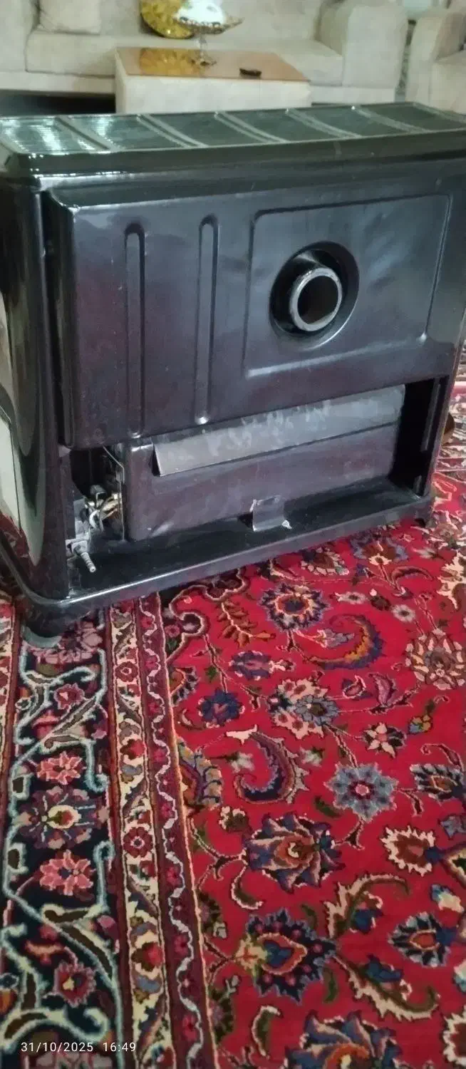 بخاری گازی در حد نو|بخاری، هیتر، شومینه|ملکان, |دیوار