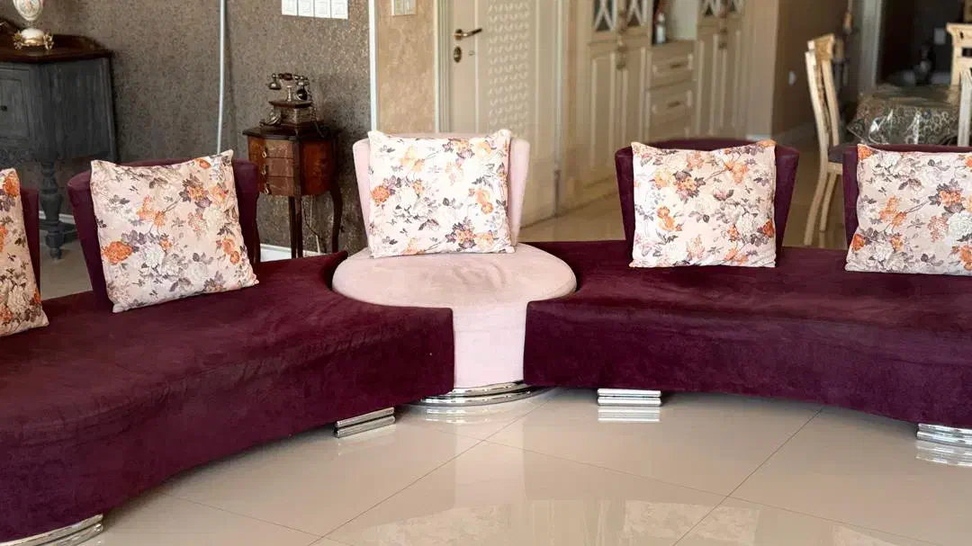 مبل راحتی ال|مبلمان خانگی و میز عسلی|مشهد, نیروی هوایی|دیوار