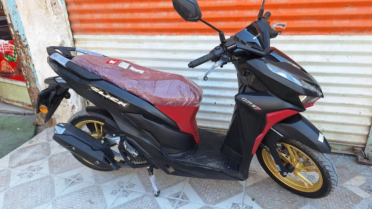 موتور کلیک کویر صفر تمیز|موتورسیکلت|اهواز, نادری|دیوار