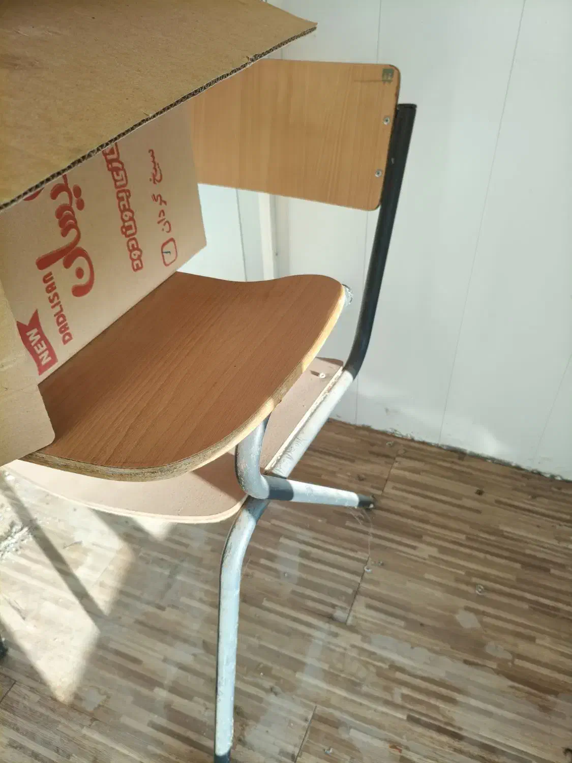 صندلی اداری چوبی|صندلی و نیمکت|کلاچای, |دیوار