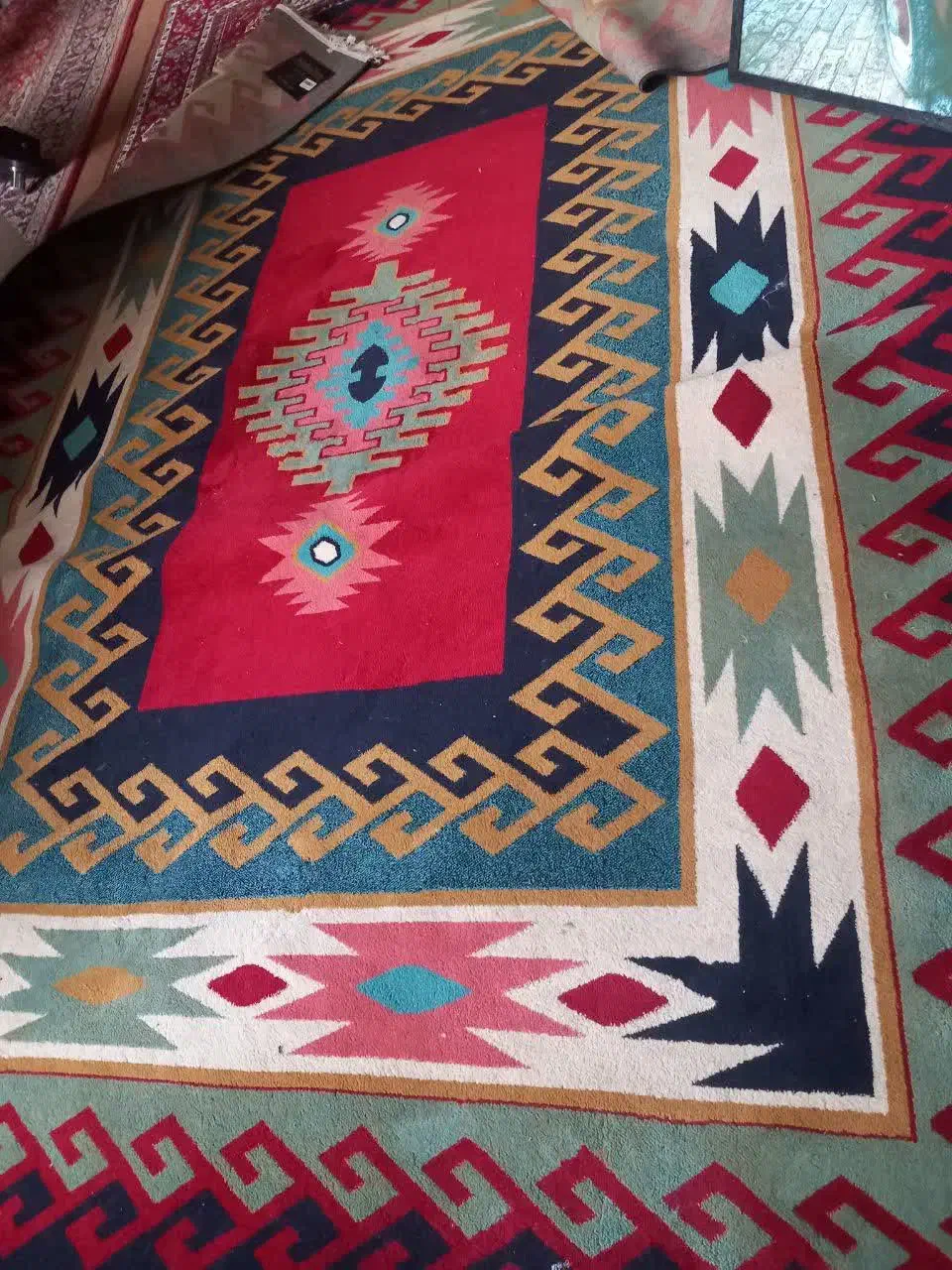 گلیم|گلیم، جاجیم، گبه|خمینیشهر, |دیوار