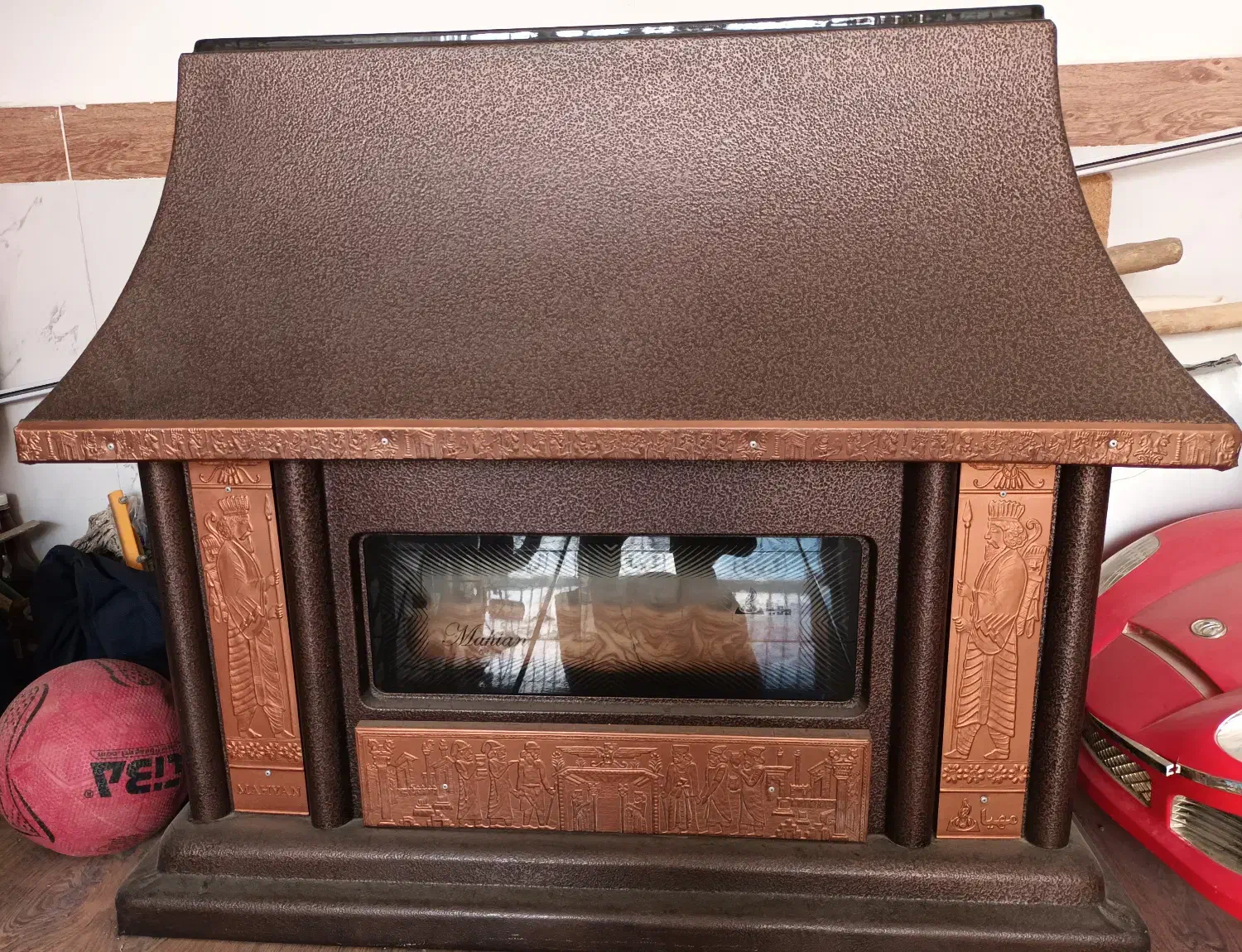 بخاری شومینه ای ۸۰۰۰|بخاری، هیتر، شومینه|سنقر, |دیوار