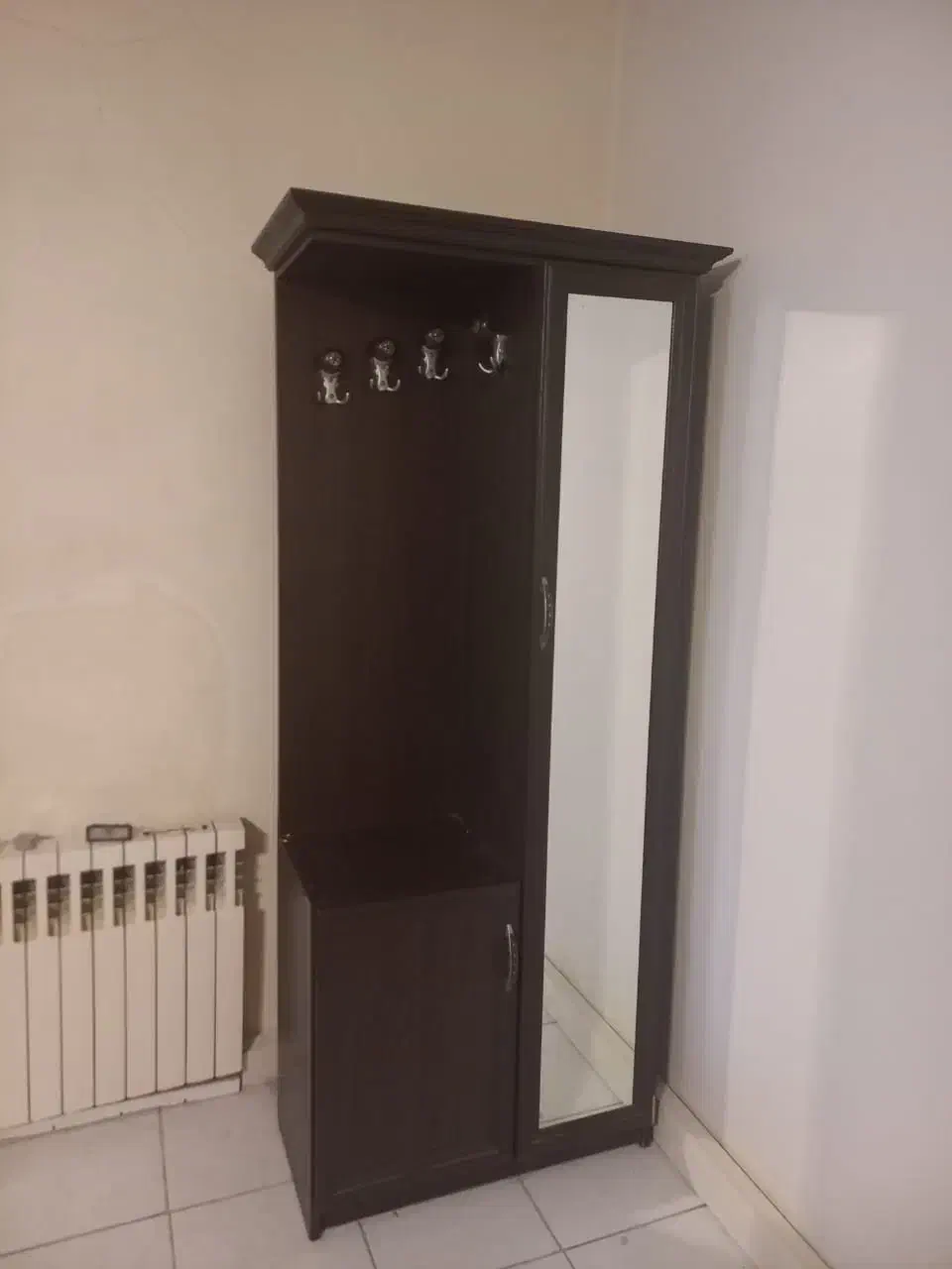 جا کفشی جالباسی دار|جاکفشی، کمد، دراور|تهران, چوب تراش|دیوار