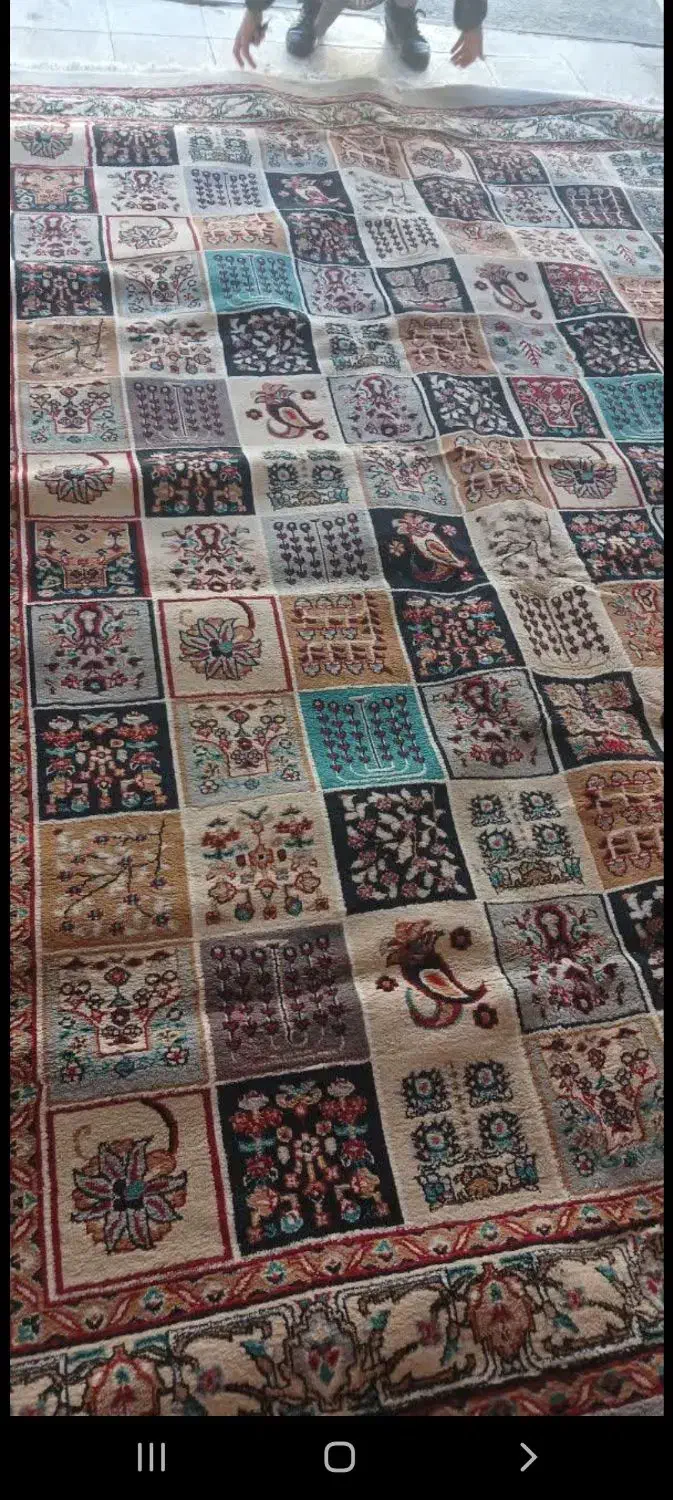 فرش ۹ متری|فرش|لنجان, |دیوار