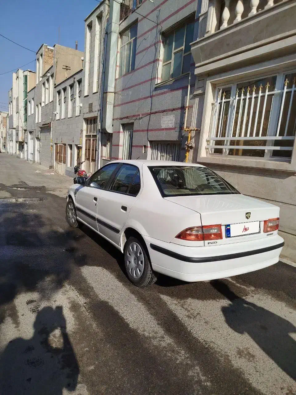 سمند ef7 بدون رنگ مدل ۹۳|خودرو سواری و وانت|اراک, |دیوار