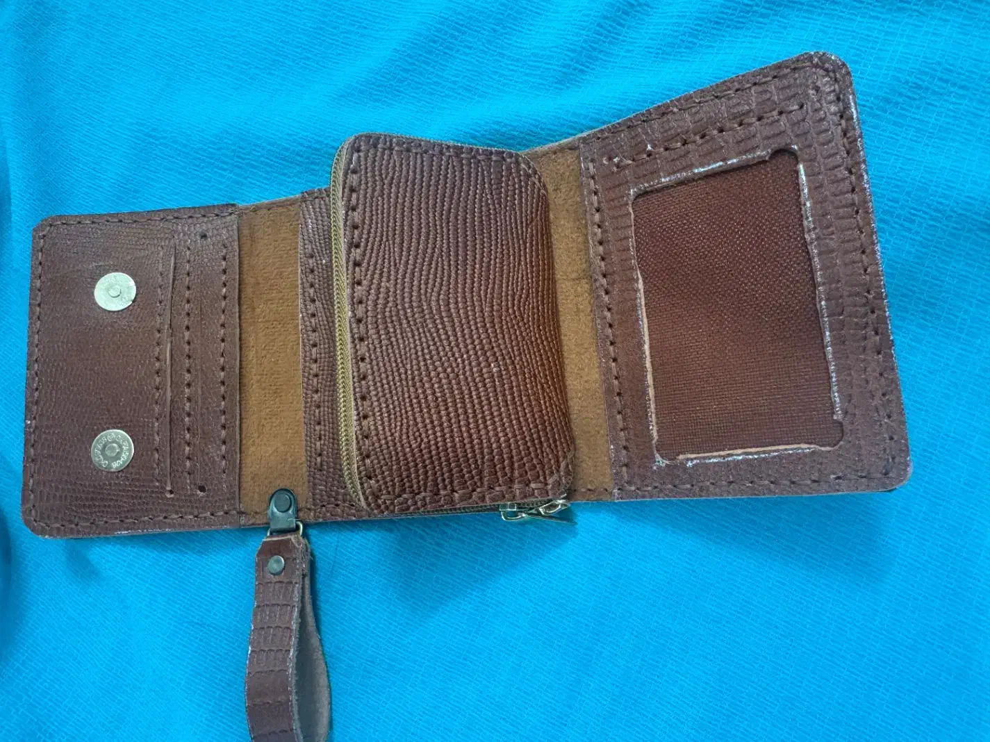 کیف پول چرم بز کارِ دست، خاص و بااصال|کیف، کفش، کمربند|گرگان, |دیوار