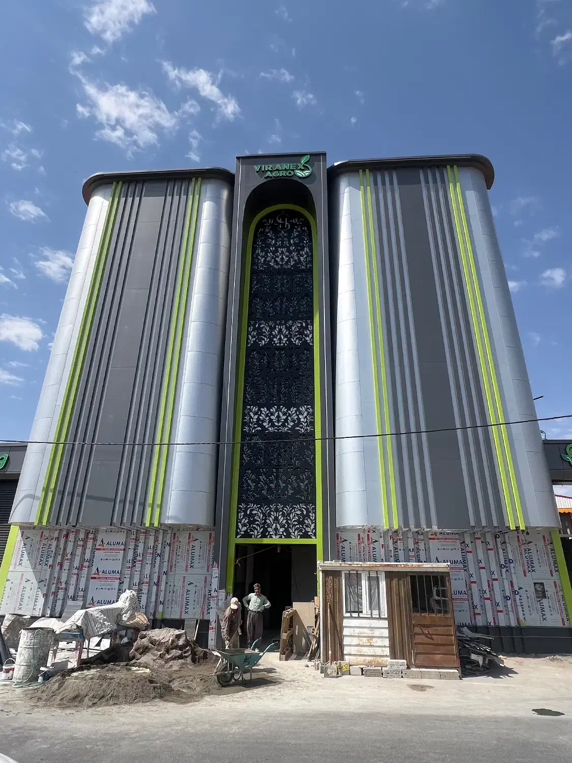 کامپوزیت نما و تابلو و کرتین وال|خدمات پیشه و مهارت|تبریز, |دیوار