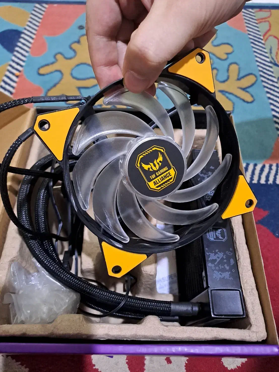 کولر فن سی پی یو حرفه ای|قطعات و لوازم جانبی رایانه|مشکیندشت, |دیوار