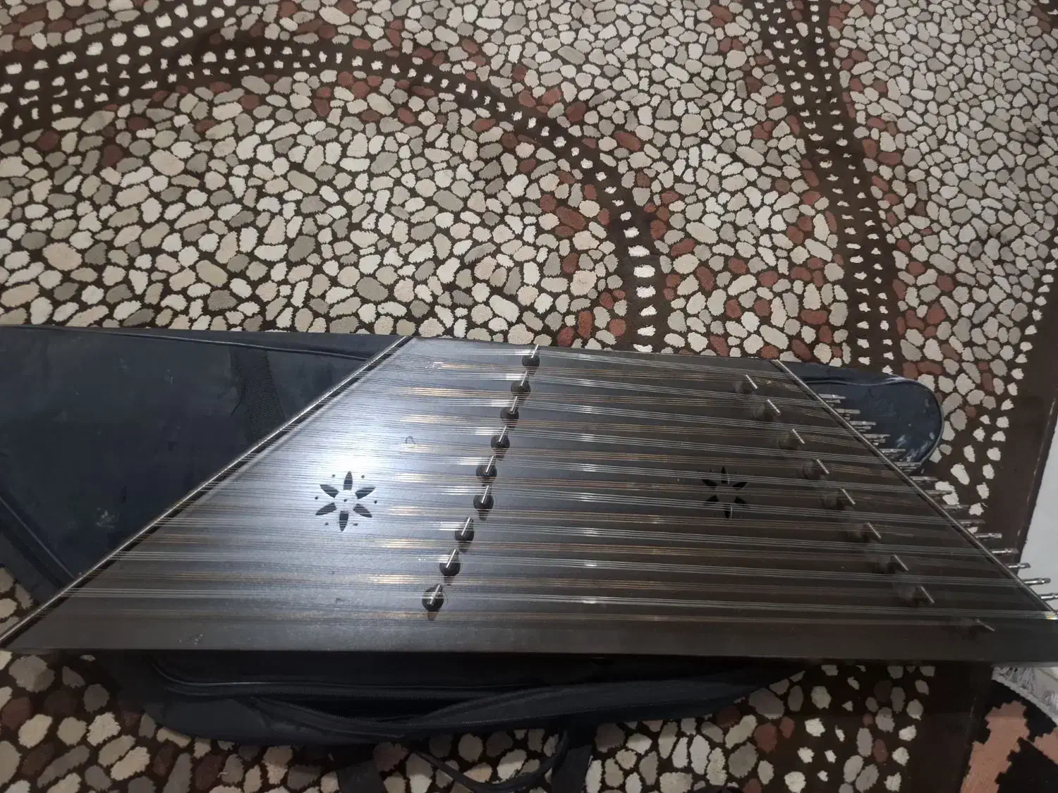 سنتور چوب گردو|سازهای سنتی|رشت, نخودچر|دیوار