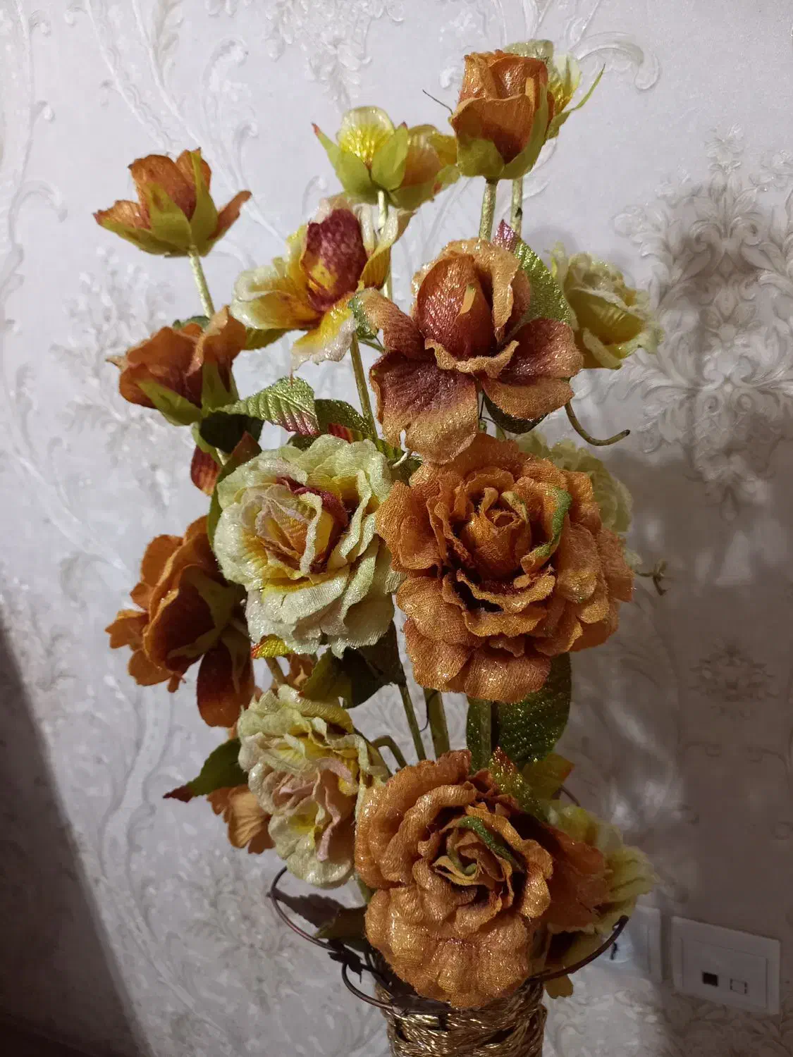 پایه و گل|گل مصنوعی|آستارا, |دیوار