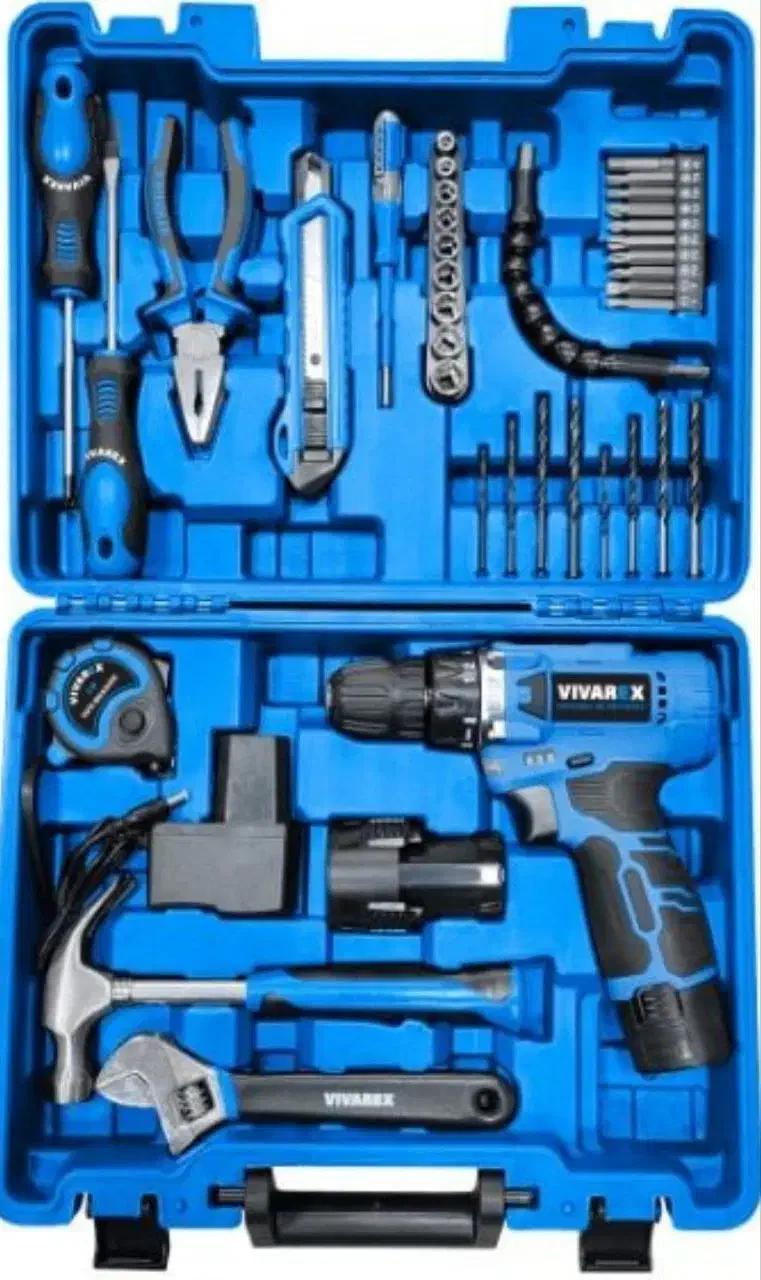 کیت دریل شارژی و ابزار|ماشین‌آلات صنعتی|یزد, |دیوار