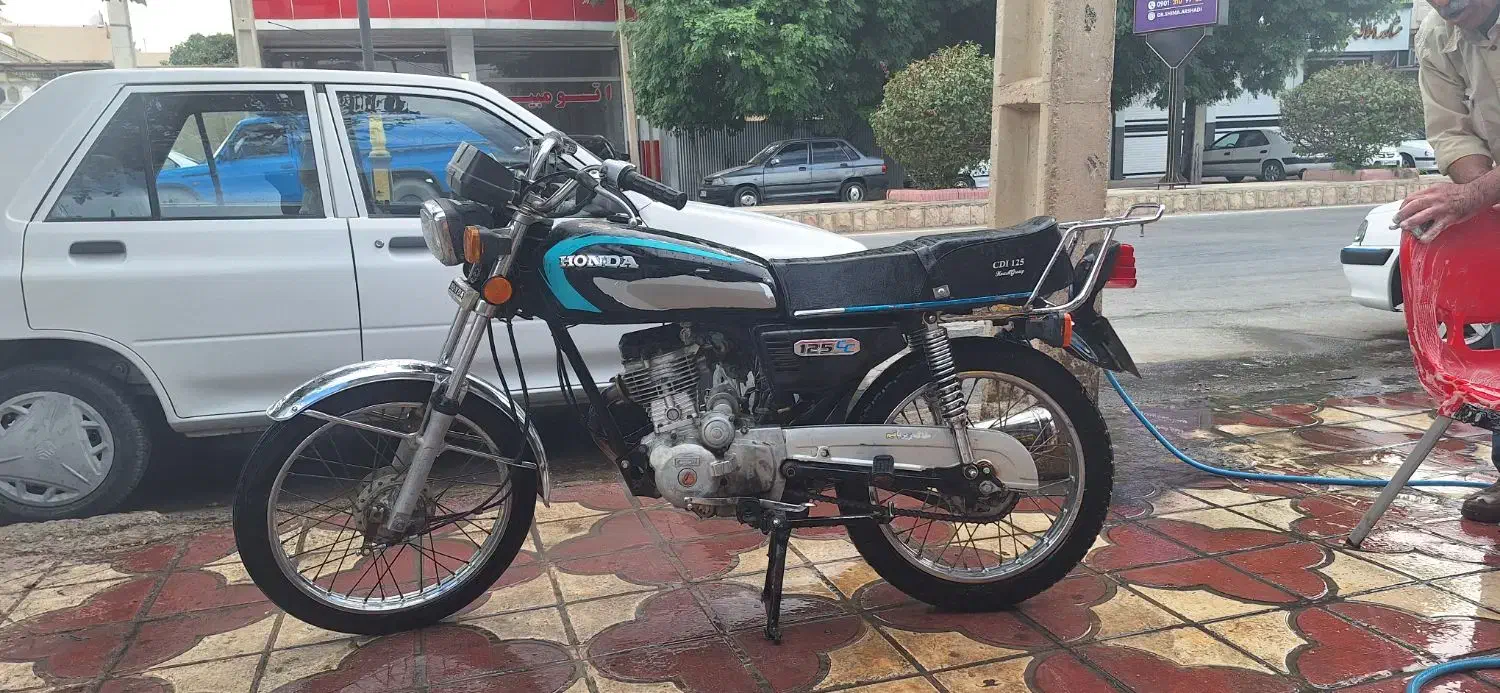 ۱۲۵ استارتی مارک هیرمند|موتورسیکلت|کازرون, |دیوار