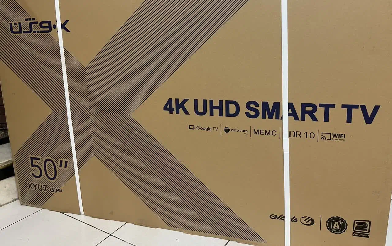 تلویزیون ۵۰ اینچ ایکس ویژن|تلویزیون و پروژکتور|مشهد, هفت تیر (حافظ)|دیوار