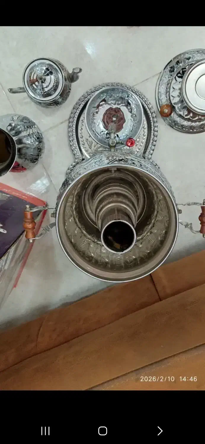 سماور گازی|سماور، چای‌ساز، قهوه‌ساز|آران و بیدگل, |دیوار