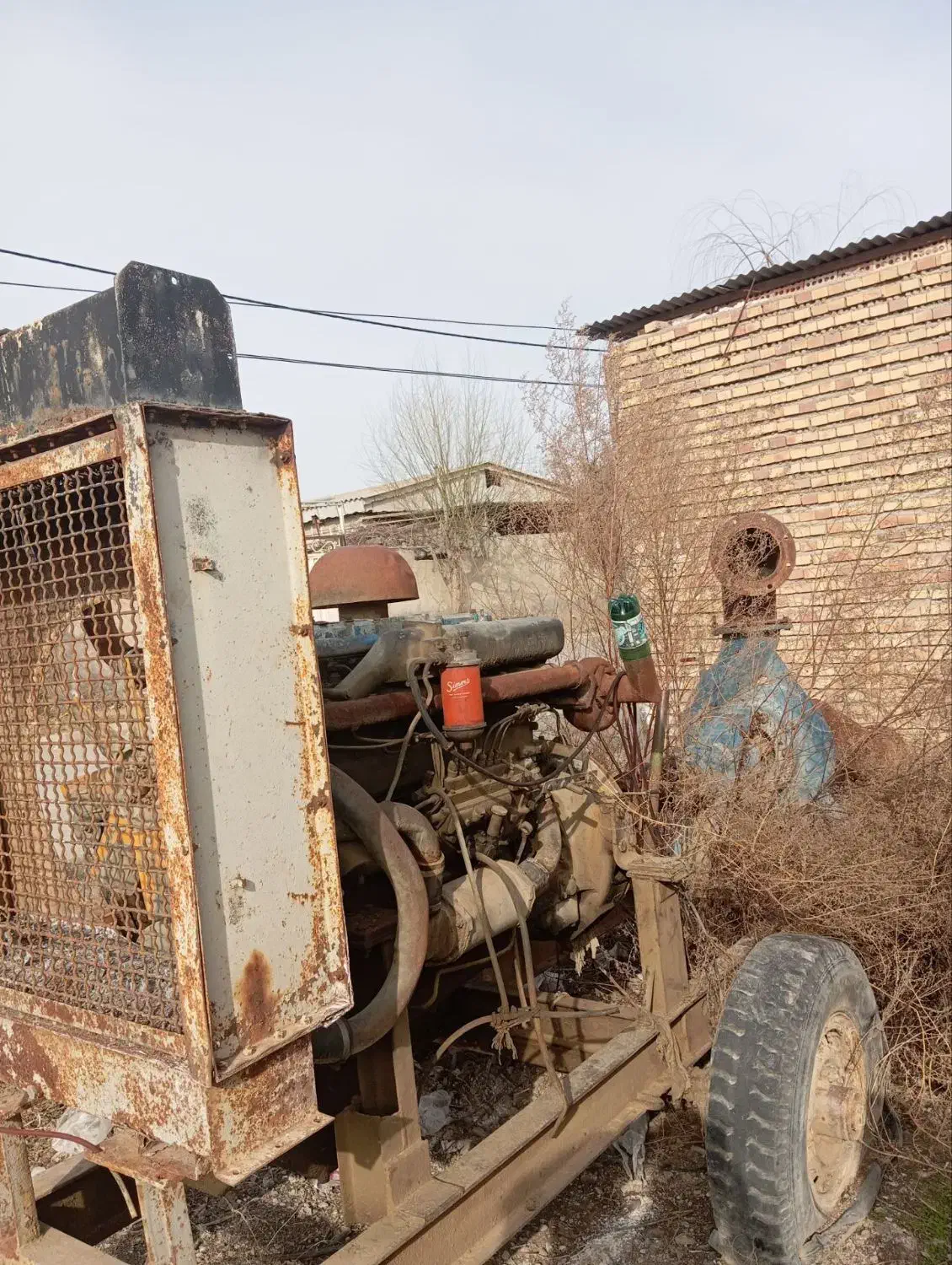 موتور آب تیلریازده|ماشین‌آلات صنعتی|انبارآلوم, |دیوار