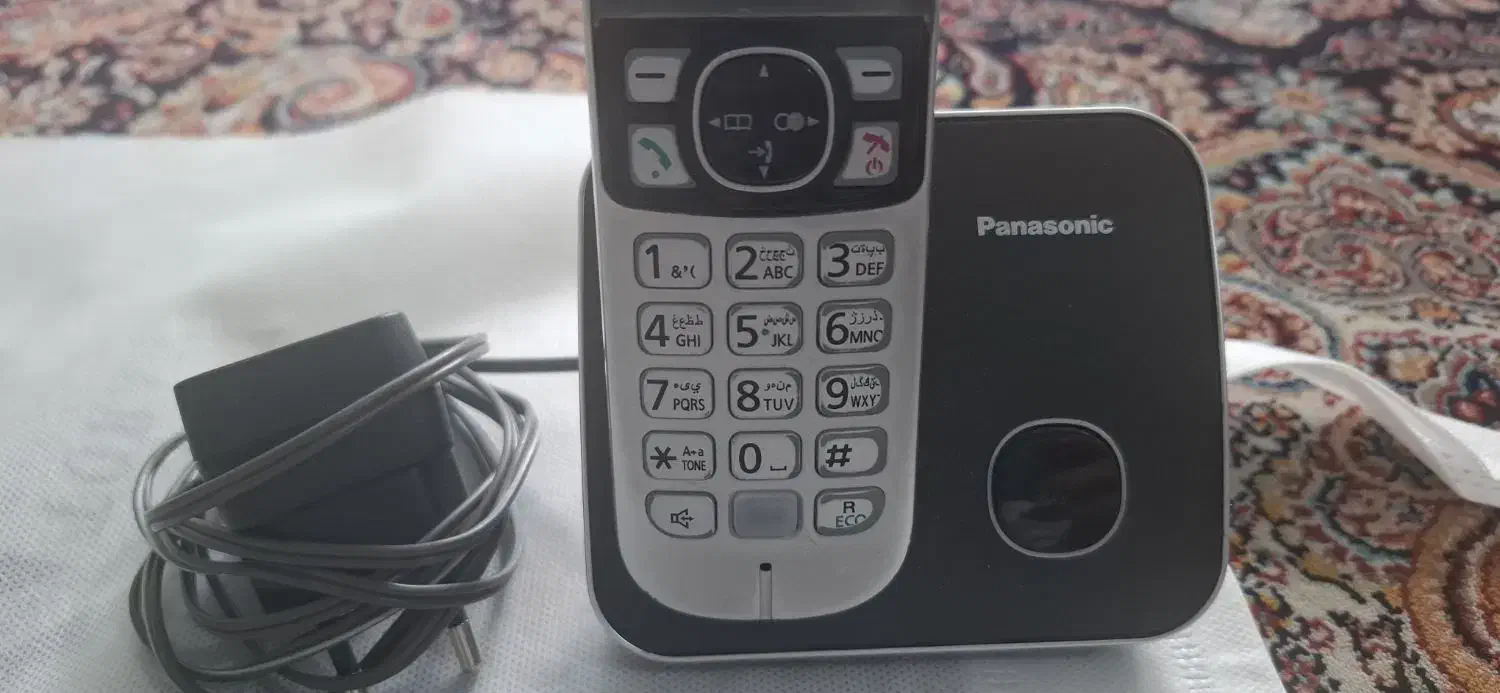تلفن بیسیم پاناسونیک اصل|تلفن رومیزی|تهران, راه آهن|دیوار