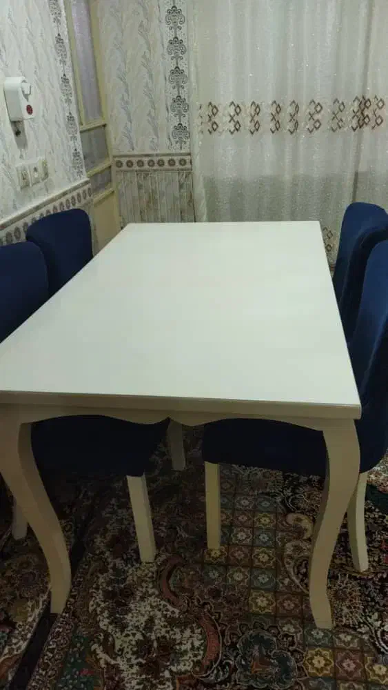 میز غذا خوری۴نفره|میز و صندلی غذاخوری|خرمشهر, |دیوار