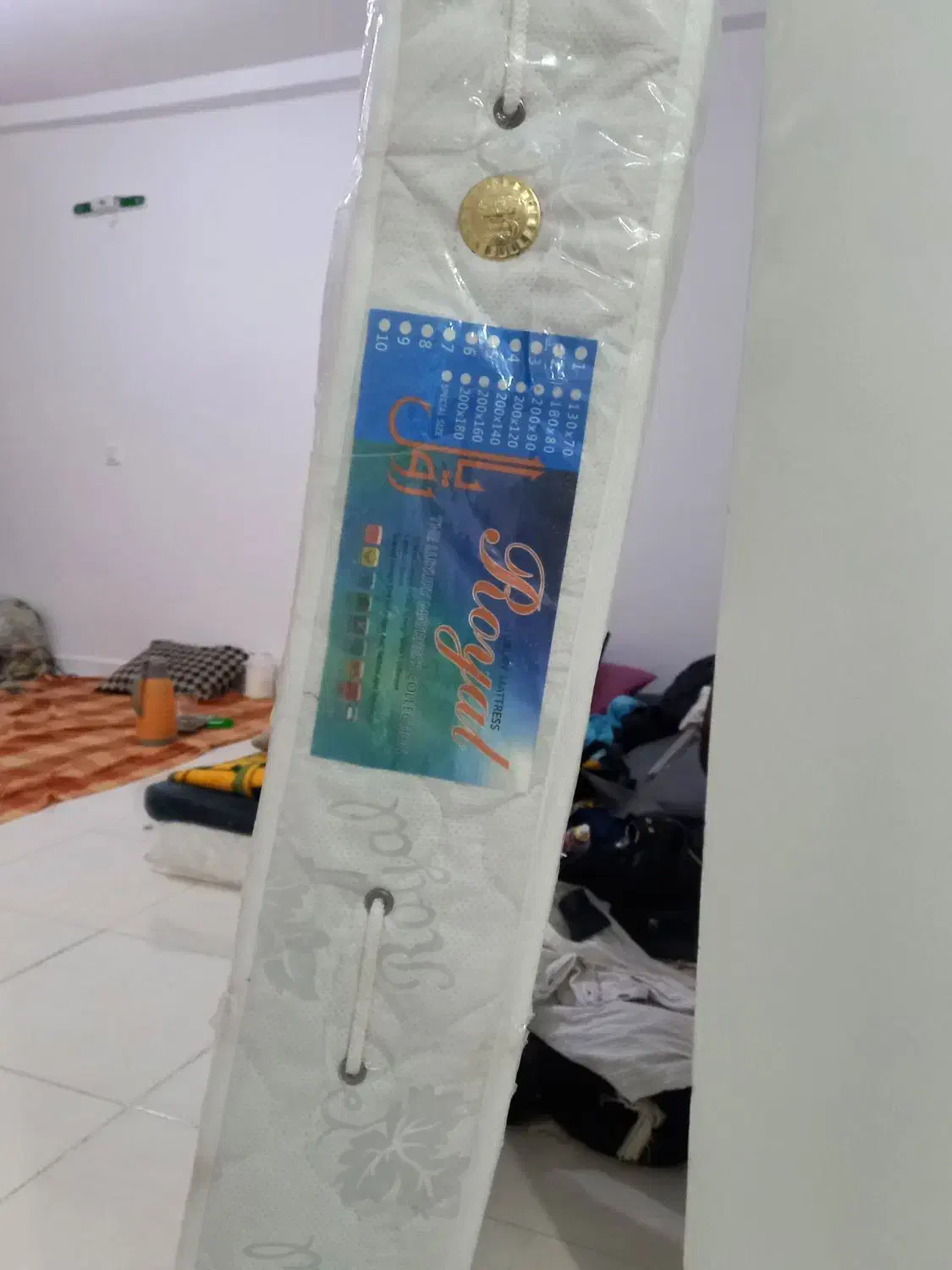 تشگ رویال ۲۰ سانتی تک نفزه|تشک تختخواب|رباط‌کریم, شهرک صنعتی پرند|دیوار